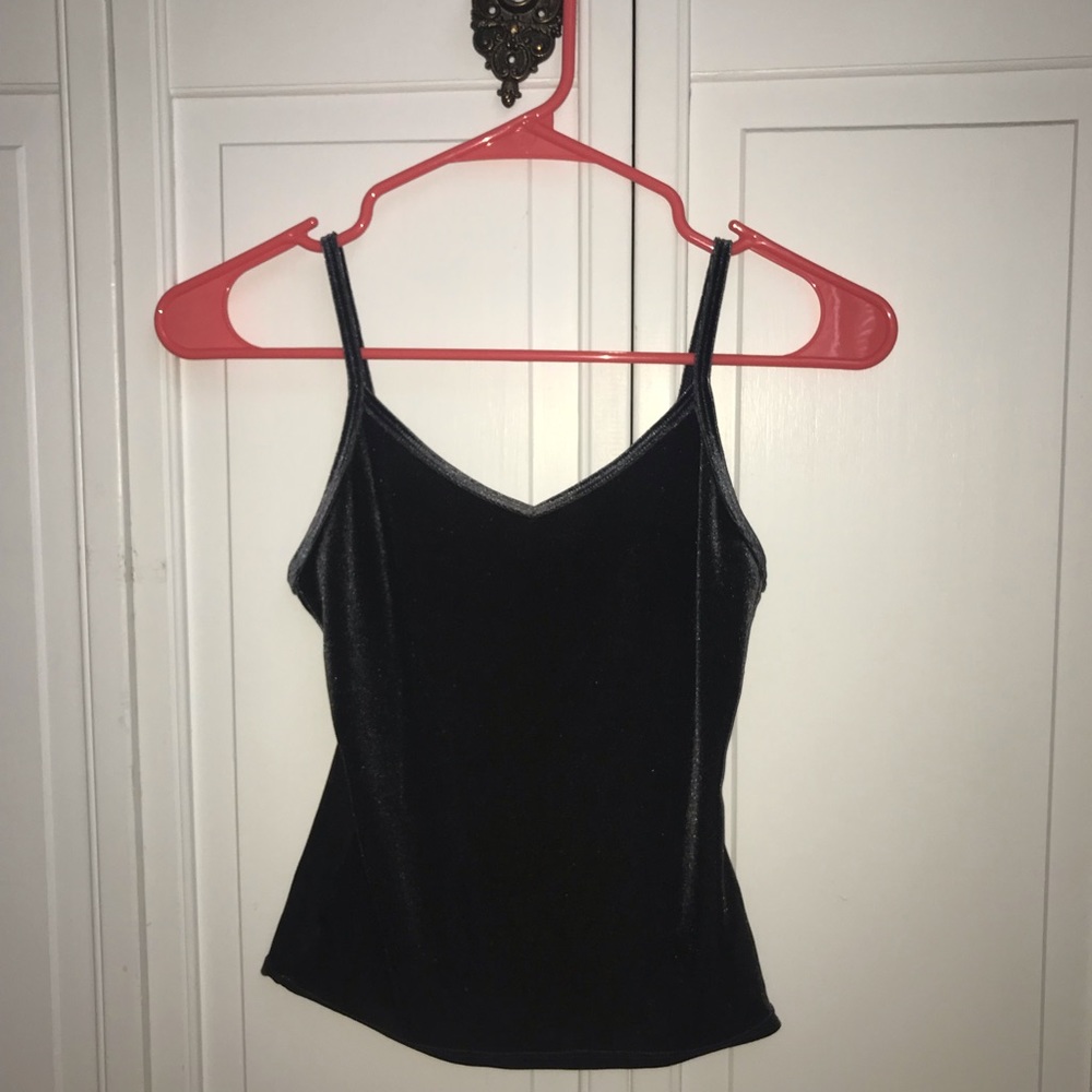 Velvet tank top